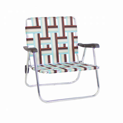 Blue Backtrack Low Chair