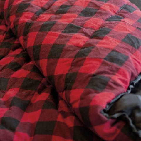 Red And Black Checkered Tonquin Sleeping Bag