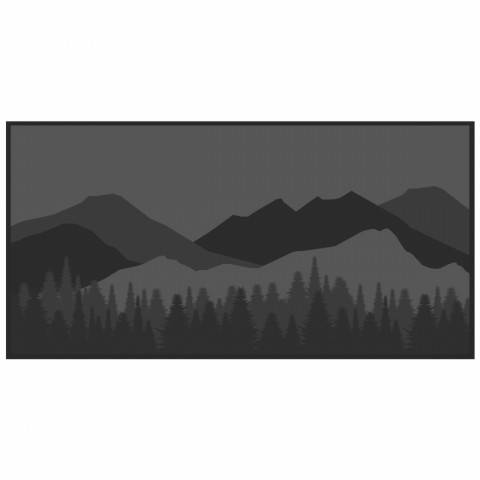 Mountain Wilderness Outdoor Mat - 18’ x 9’